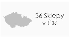 36 sklepów w Czechach